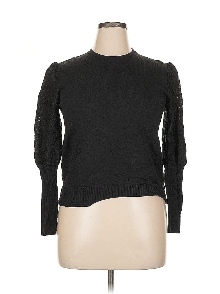 YAL New York Black Pullover Sweater Size XL - photo 1