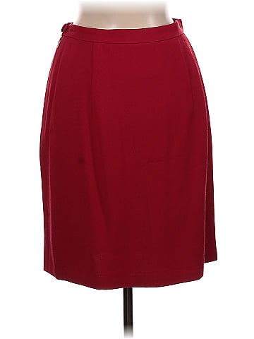 Moschino Cheap And Chic Wool Skirt (view 2)