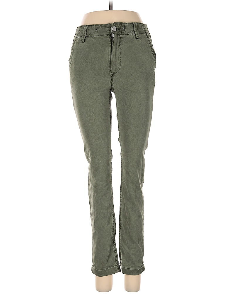 Pre-owned Paige Casual Pants In Green