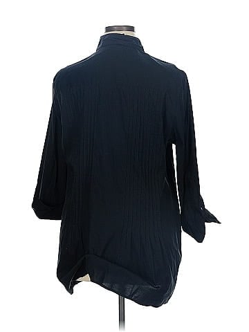 Yansi Fugel 3/4 Sleeve Button-Down Shirt (view 2)