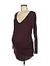 Motherhood Burgundy Purple Long Sleeve T-Shirt Size M - photo 1