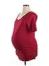 Motherhood Burgundy Short Sleeve T-Shirt Size XL - photo 1