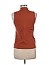 Ann Taylor Factory Orange Sleeveless Top Size M - photo 2