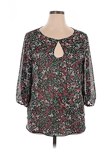 Bisou Bisou 3/4 Sleeve Blouse (view 1)