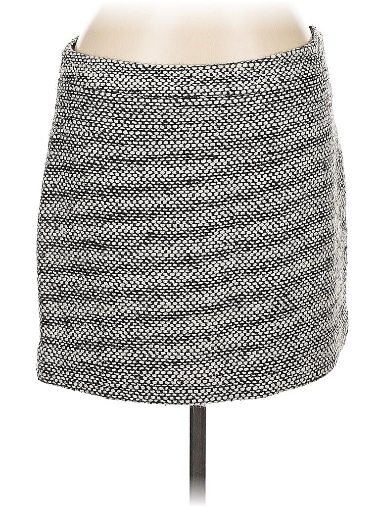 Pre-owned J.crew Factory Store Casual Skirt In Gray