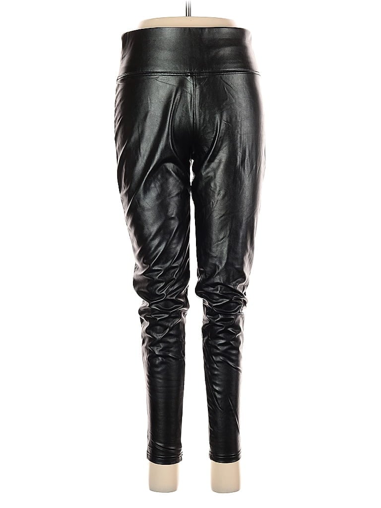 Pre-owned 1.state Faux Leather Pants In Black