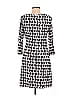 Spiegel Houndstooth Black Casual Dress Size 8 - photo 2