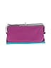 Mywalit 100% Leather Color Block Purple Pink Leather Wallet One size - photo 1