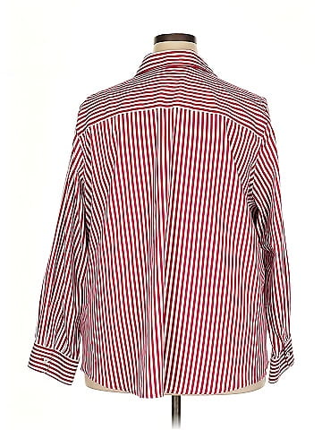 Foxcroft 3/4 Sleeve Button-Down Shirt (view 2)