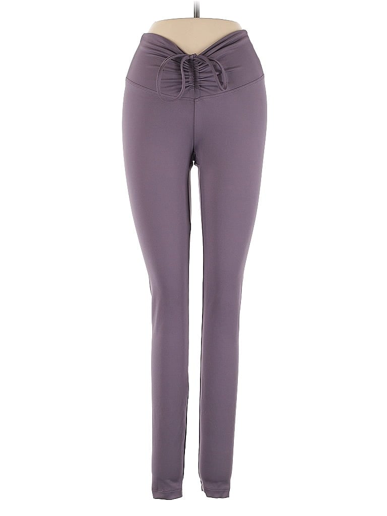 Pre-owned Victoria's Secret Pink Active Pants In Purple