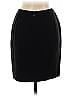 DKNY 100% Acetate Solid Black Formal Skirt Size 6 - photo 2