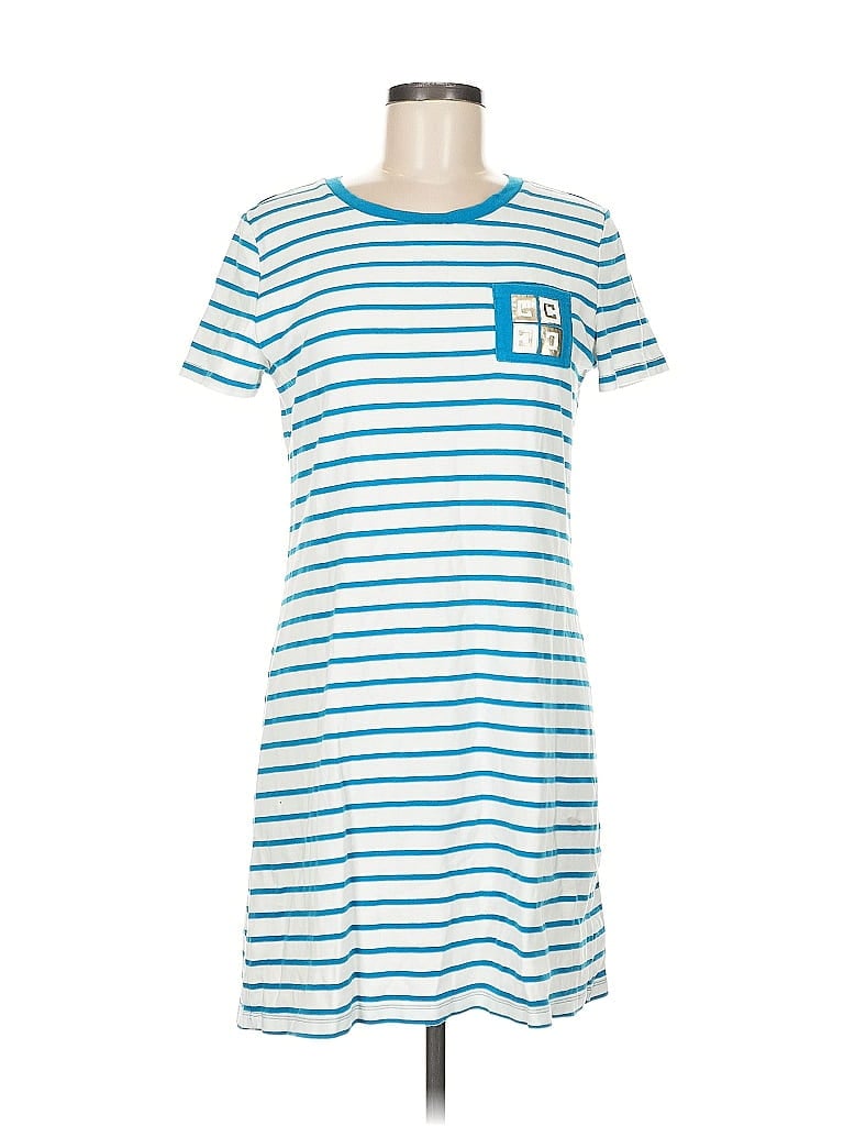 Pre-owned Chaps Casual Dress In Blue