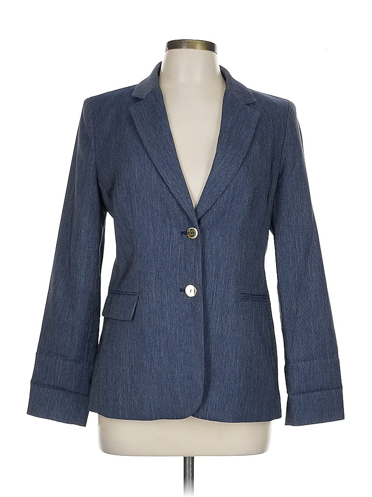 Tahari by ASL Blue Gray Blazer Size 10 - photo 1