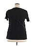 Anne Klein Sport 100% Cotton Black Short Sleeve Henley Size 2X - photo 2