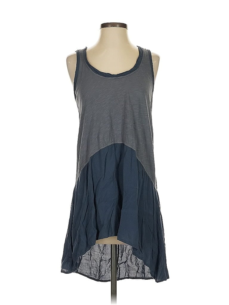 Pre-owned Left Of Center Casual Dress In Gray