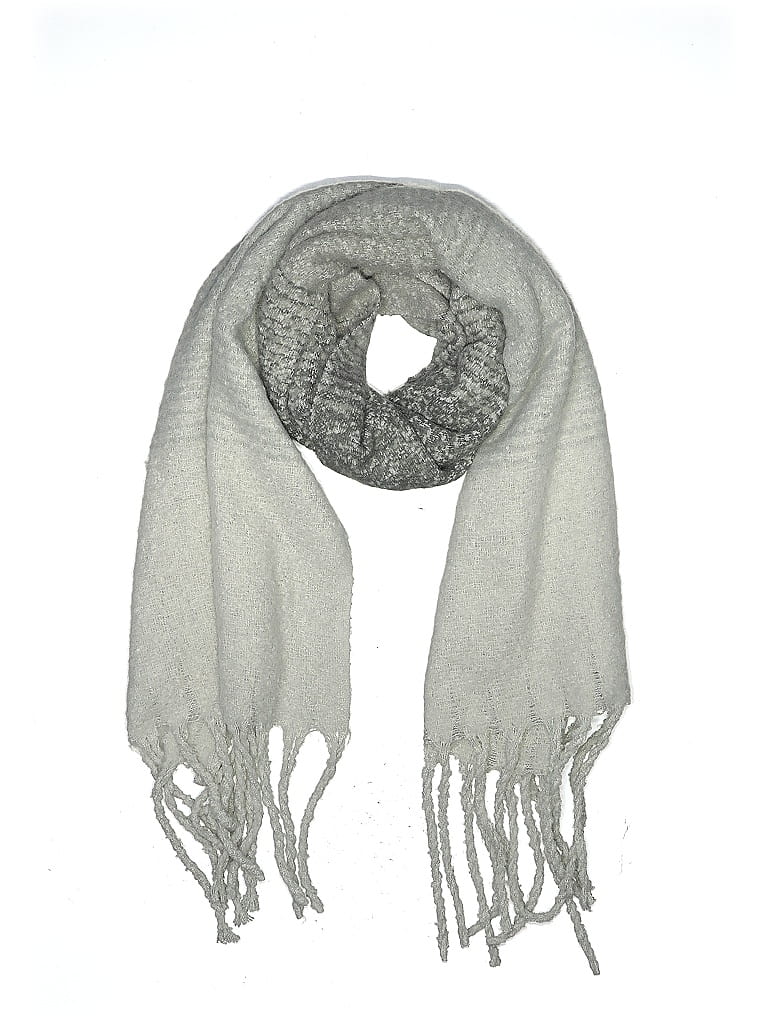 Pre-owned Mer Sea & Co Scarf In Gray
