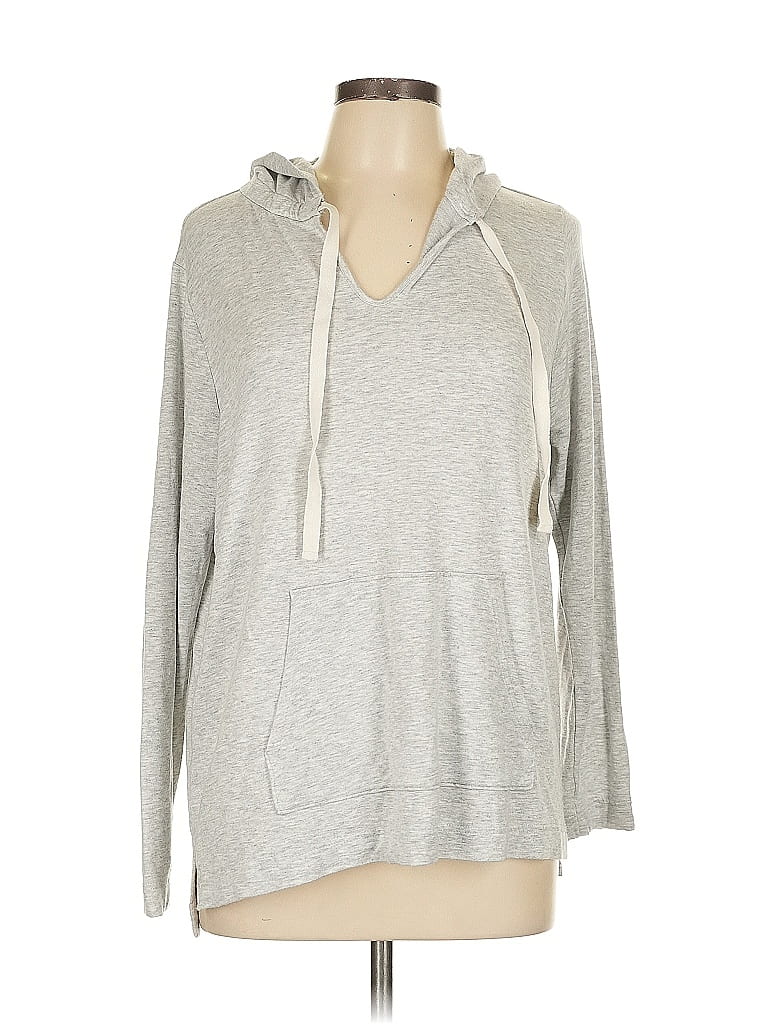 Lou & Grey for LOFT Gray Sweatshirt Size L - photo 1