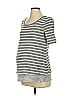 Gap - Maternity Gray Short Sleeve Top Size XS - photo 1