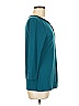 New York & Company Teal 3/4 Sleeve Top Size M - photo 4
