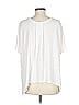 Pol White Short Sleeve Top Size M - photo 2
