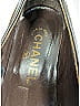 Chanel 100% Leather Brown Heels Size EU 39 - photo 6