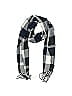 Plush Checkered-gingham Blue Scarf One size - photo 1