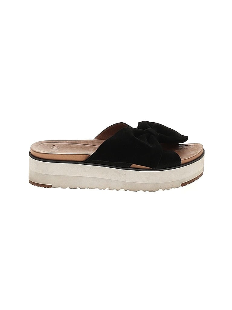 Ugg Black Sandals Size 6 - photo 1
