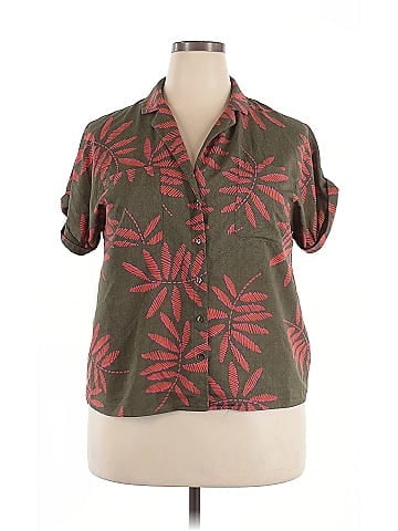 A New Day Short Sleeve Blouse (view 1)