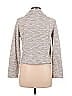 Max Studio Chevron-herringbone Gray Tan Jacket Size M (estimated) - photo 2
