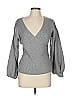 All in Favor Gray Pullover Sweater Size L - photo 1