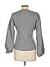 All in Favor Gray Pullover Sweater Size L - photo 2