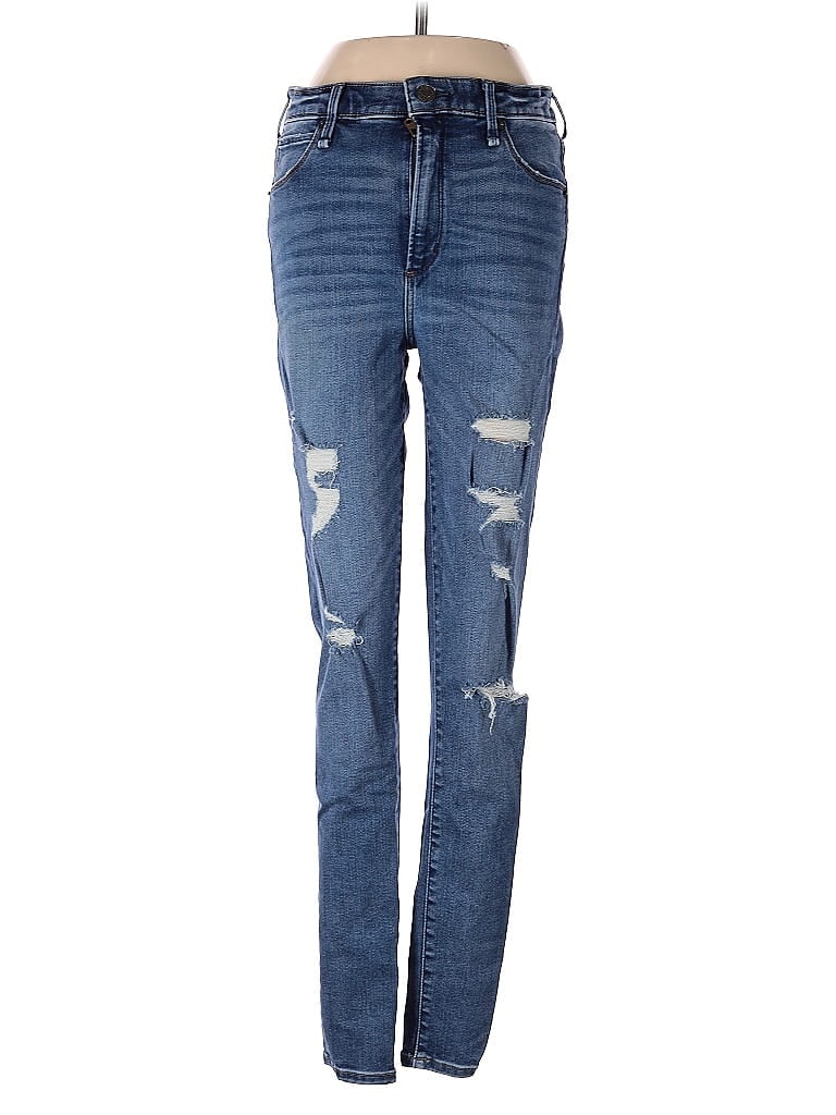 Pre-owned Abercrombie & Fitch Jeans In Blue