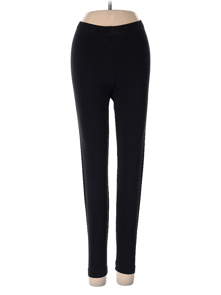 Pre-owned American Apparel Active Pants In Black