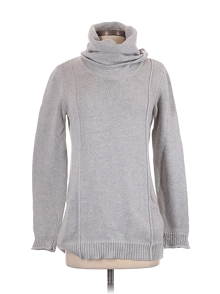 Pre-owned Market & Spruce Turtleneck Sweater In Gray