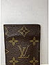 Louis Vuitton 100% Coated Canvas Brown Vintage Monogram Porte Cartes Card Holder  One size - photo 6