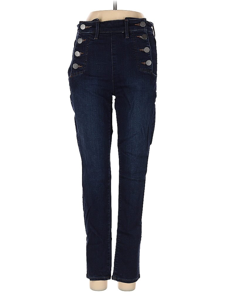 Pre-owned Ann Taylor Loft Jeggings In Blue