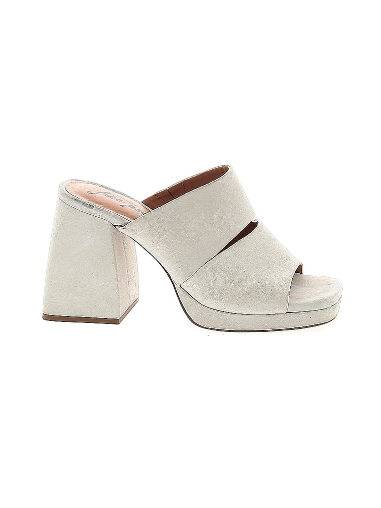 Free People Ivory Tan Heels Size EU 38 - photo 1