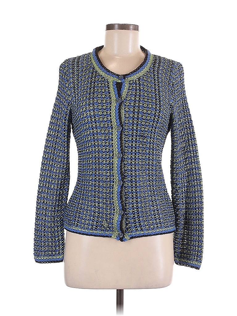 ETRO Blue Cardigan Size EU (IT) 44 / US 8 - photo 1