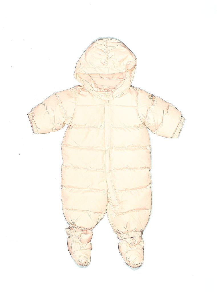 Baby Gap 100% Polyester Ivory One Piece Snowsuit Size 0-3 mo - photo 1