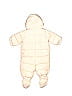 Baby Gap 100% Polyester Ivory One Piece Snowsuit Size 0-3 mo - photo 2