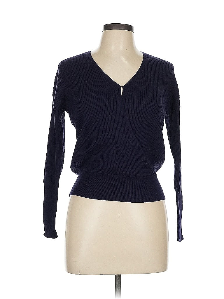 Elodie Blue Pullover Sweater Size M - photo 1