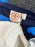 Tory Burch Color Block Blue One Piece Swimsuit Size L - photo 3