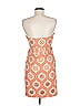 Tibi Print Orange Cocktail Dress Size 6 - photo 2