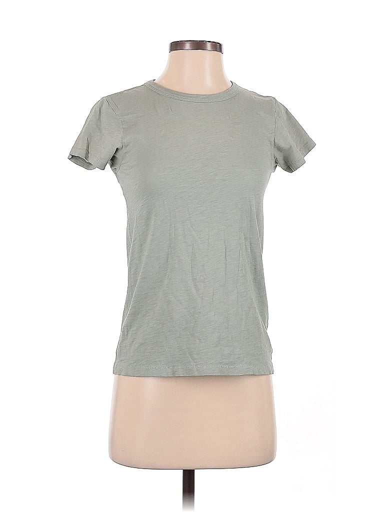 Pre-owned Rag & Bone Short Sleeve T-shirt In Gray