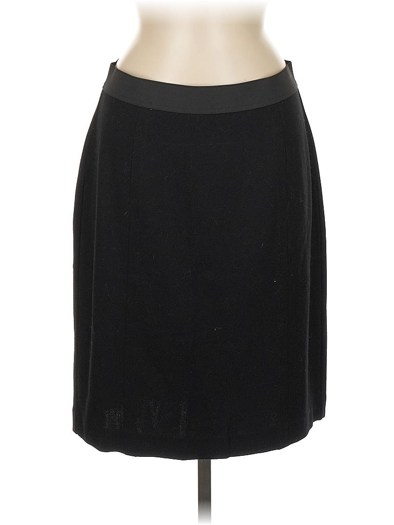 Pre-owned Ann Taylor Loft Formal Skirt In Black