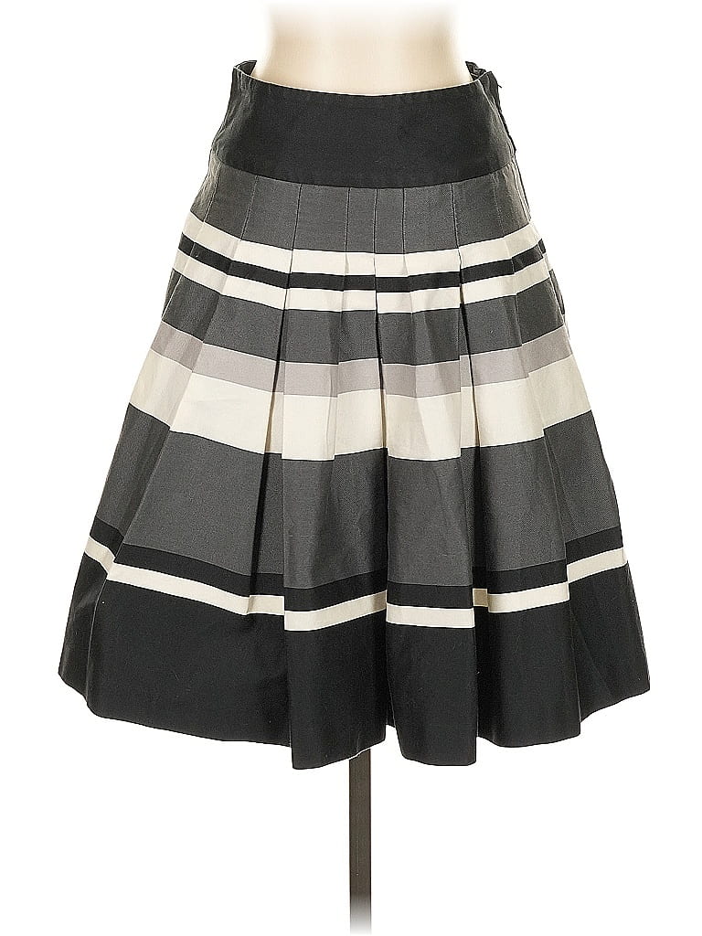 Pre-owned H&m Formal Skirt In Gray