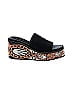 Free People Paisley Black Wedges Size EU 41 - photo 1