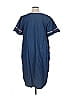 Phases 100% Cotton Blue Casual Dress Size 1X - photo 2