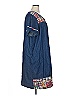 Phases 100% Cotton Blue Casual Dress Size 1X - photo 4