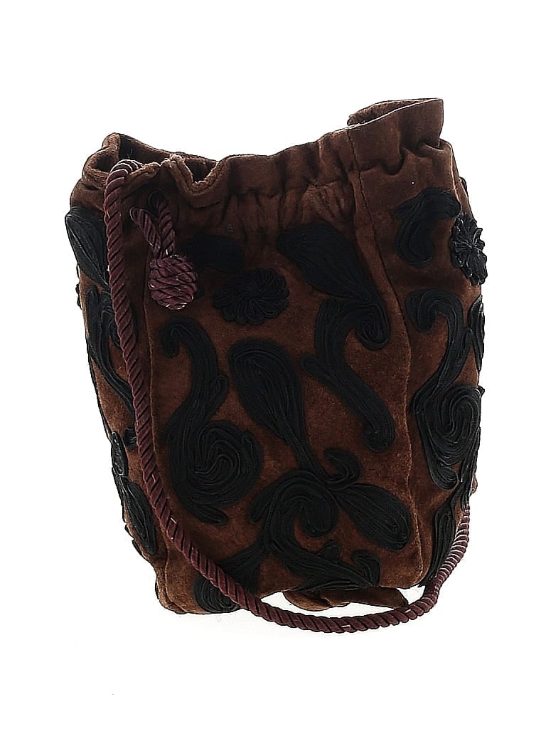 Timmy Woods Paisley Brown Bucket Bag One size - photo 1